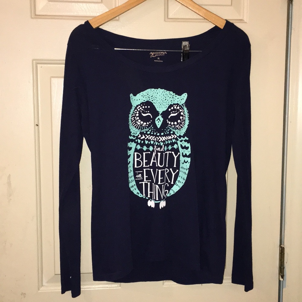 kids long sleeve owl shirt
